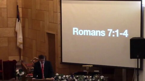 "Romans 6:23 & 7:1-4" Sunday School 8/29/2021