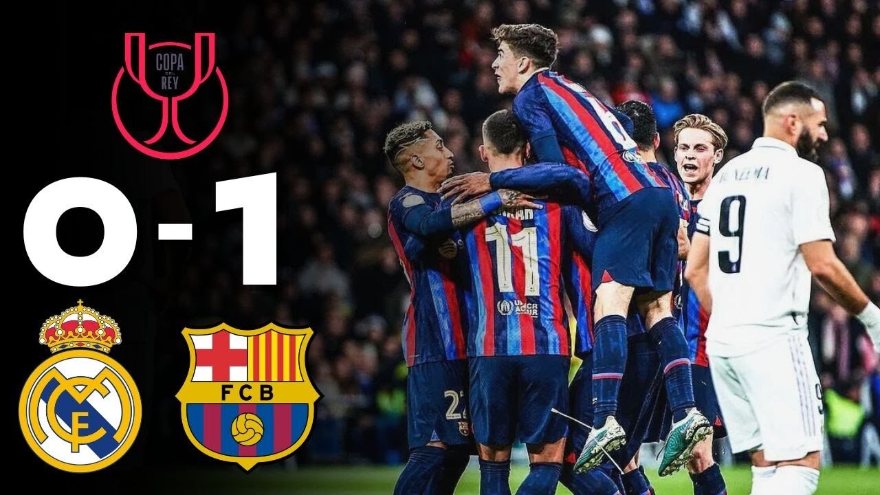 REAL MADRID 0 - 1 FC BARCELONA