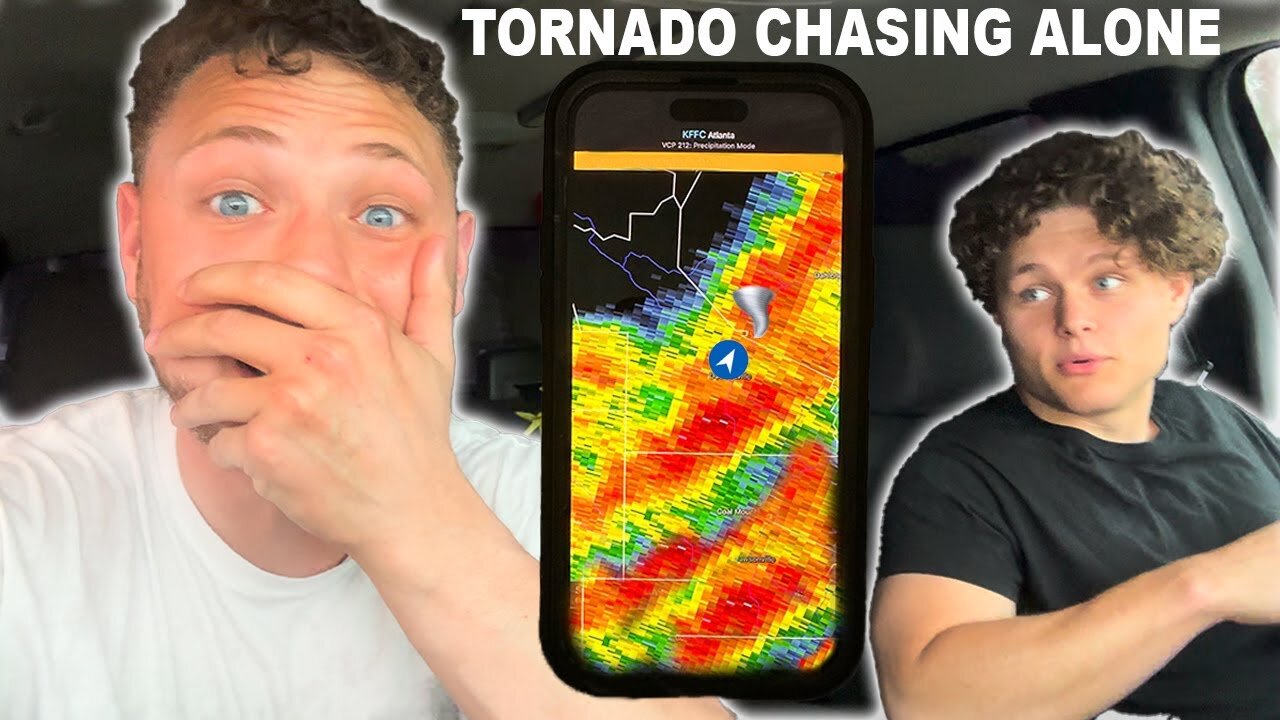 We Chased Tornadoes ALONE!