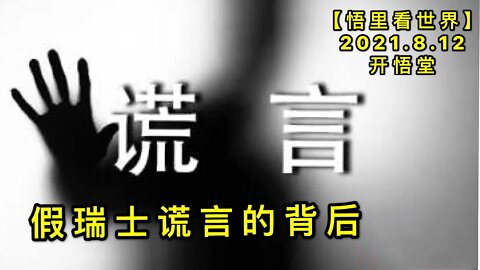 KWT2260假瑞士谎言的背后20210812-5【悟里看世界】