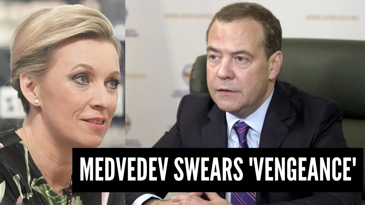 Zakharova Asks 'Where Did The Blue and Yellow Avatars Go?!'. Medvedev Promises 'Vengeance'