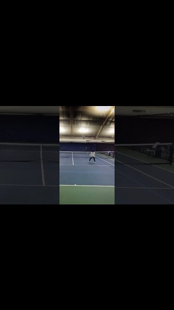 tennis sharp cross court get