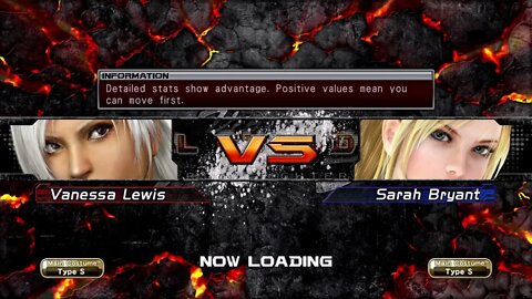 VF5FS match - Vanessa (Kruza) vs. Sarah (Risa 33)