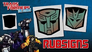 Transformers The Basics: Ep 141 - RUBSIGNS