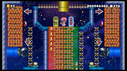 Mario Maker 2 NSMB Sky Levels