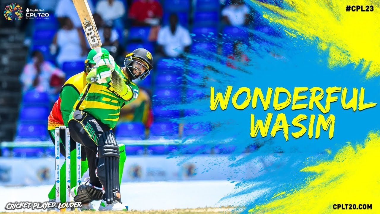 imad Wasim Drills a Best Half Century | CPL 2023