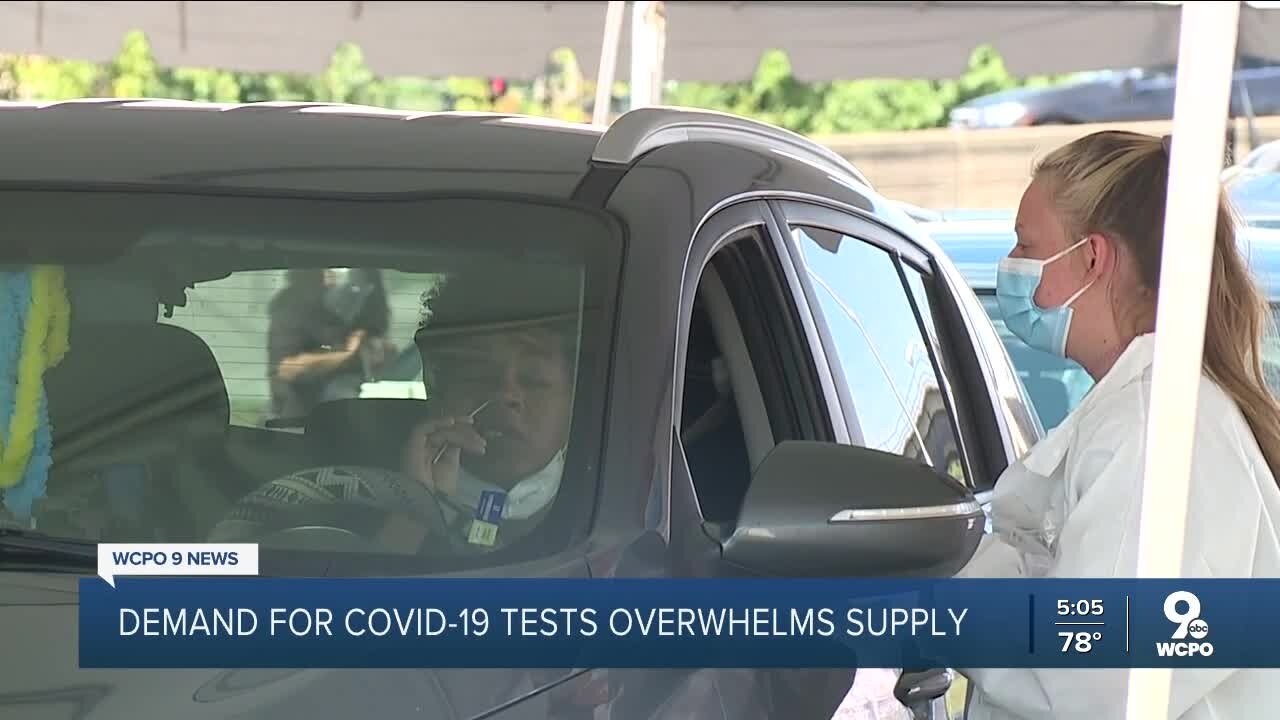 Tri-State COVID-19 testing sites stretched thin as demand increases