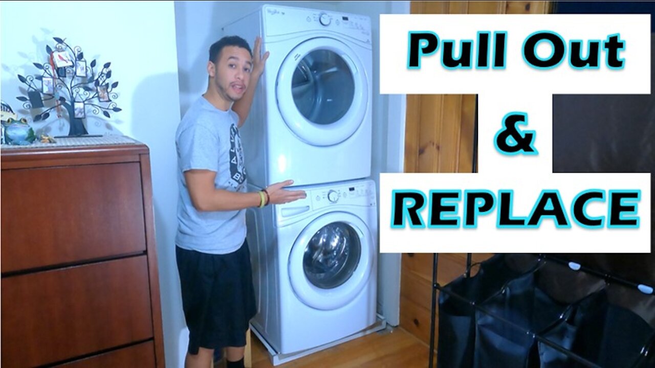 How to Move a Stacked Washer & Dryer