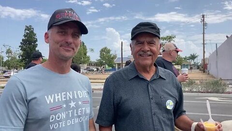 At the Lemon Festival "I'm going to vote for Tyler"