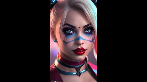 Harley Quinn AI Amazing Art (4K DC comics character art)