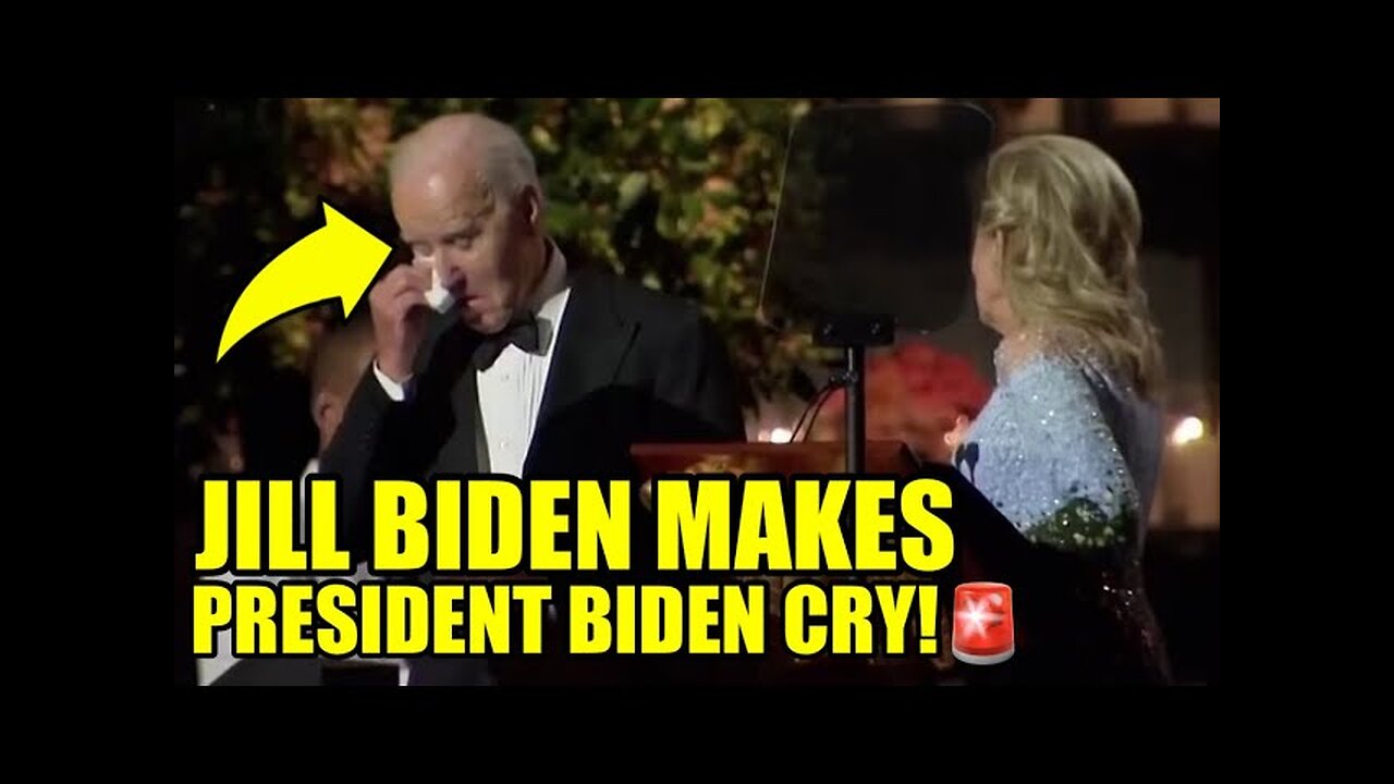 Jill Biden's Heartfelt Tribute Moves Joe to Tears at Emotional White House Farewell Dinner