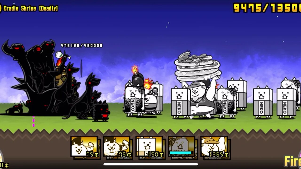 The Battle Cats - Black Cradle - Cradle Shrine (Deadly)