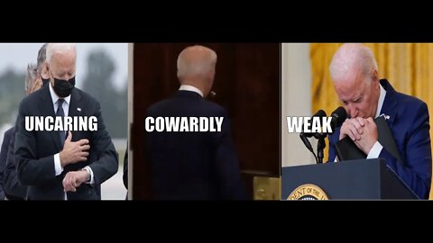 Coward and Weakling Biden leaves Thousands of Americans behind enemy lines, and claims victory.