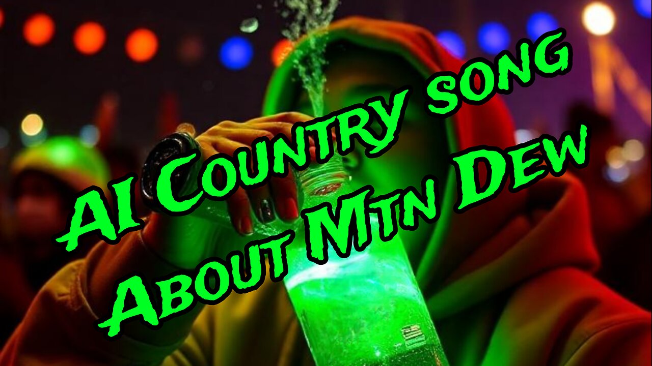 I asked AI to write a song about Mtn Dew