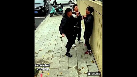 Chinese kung fu, actual street fighting, please do not imitate dangerous moves.