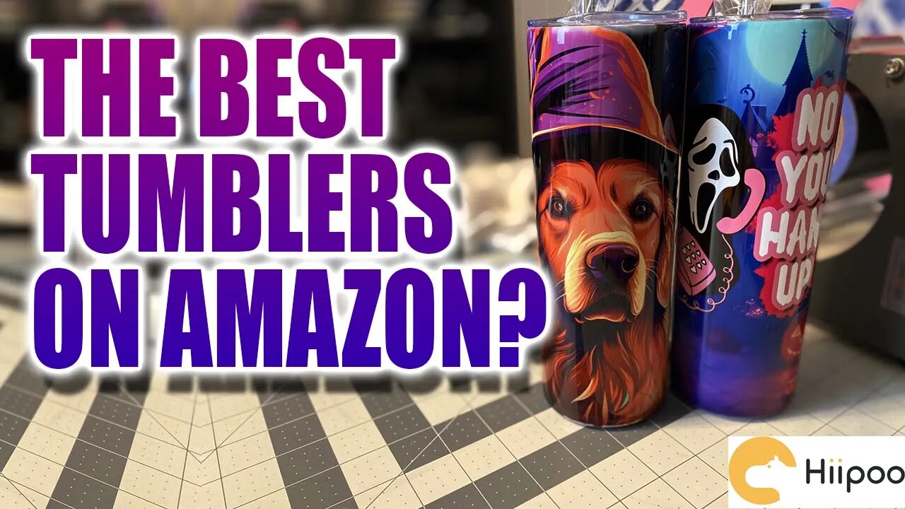 Best Sublimation Tumblers on Amazon? Hiipoo Sublimation Tumblers Review