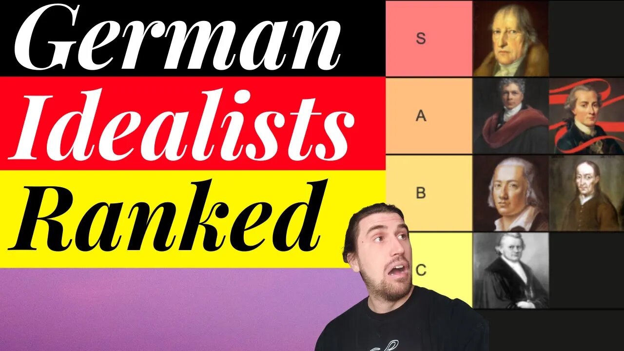 tier-ranking German Idealists and COMPLETING THE SYSTEM