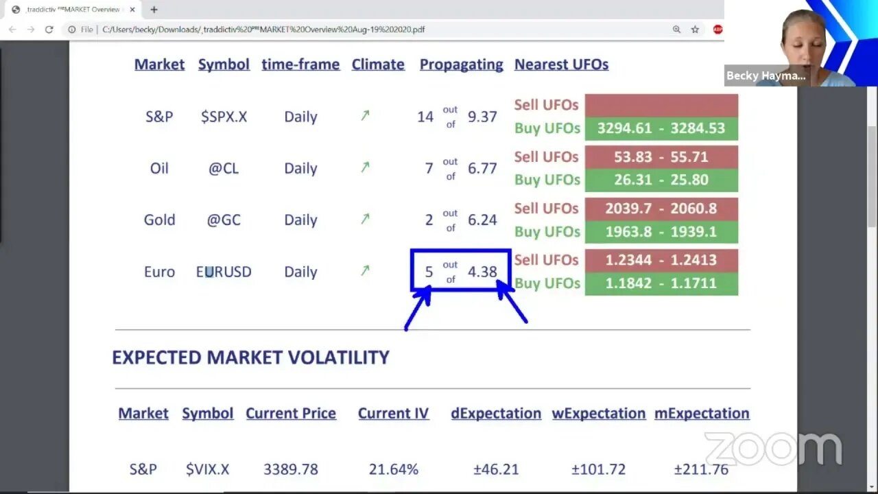 ᴾᴿᴱMARKET Overview Aug-19 2020 [Becky Hayman]