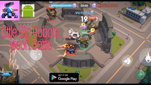 Little Big Robots. Mech Battle - Multiplayer Battles - for Android