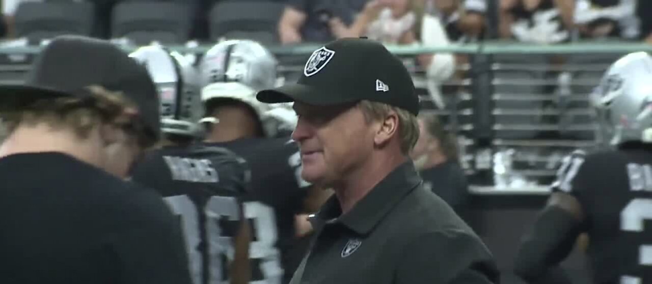 Jon Gruden resigns as Las Vegas Raiders head coach