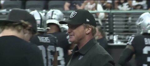 Jon Gruden resigns as Las Vegas Raiders head coach