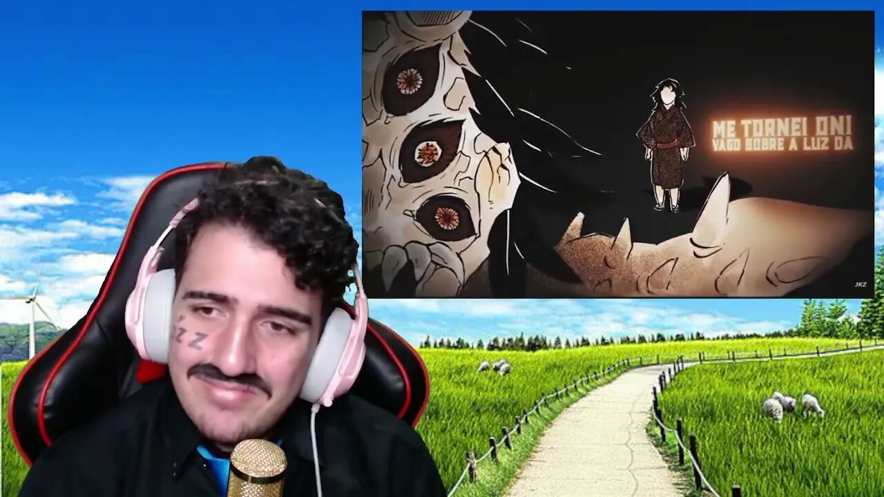 PASTOR REACT JKZ - Lua Superior 1 🌑 (Demon Slayer) [ Kokushibo ]