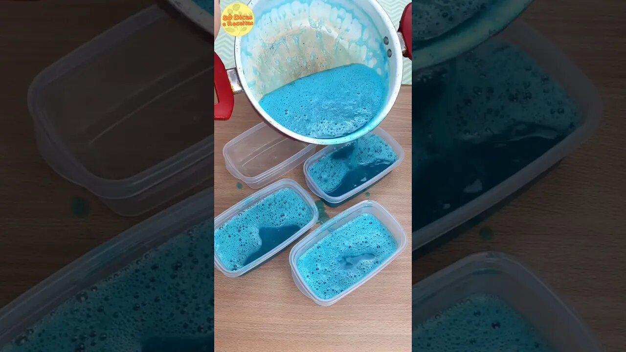 FAÇA UMA BARRA DE SABÃO SE TORNAR PELO MENOS 4 BARRAS, COM AGUA, ALCOOL E AÇÚCAR