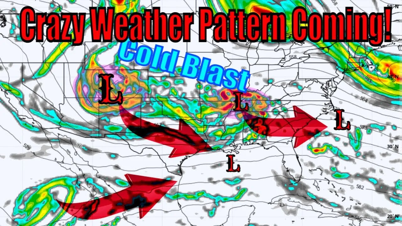 A Massive System Coming Bringing Potential Outbreak To The South & East Coast!