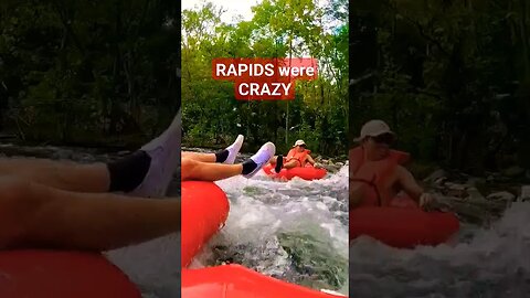 River TUBING goes CRAZY #tubing #adventure #travel