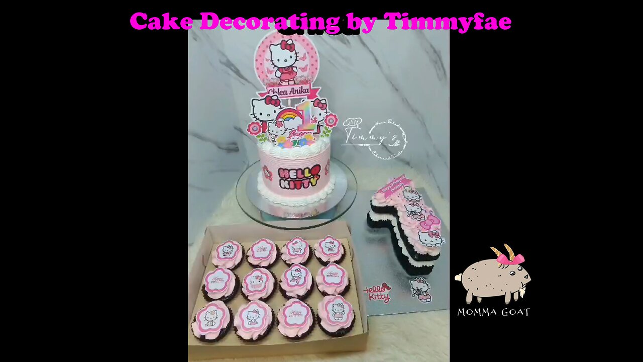 Hello Kitty Cake Decorating - They Trying to Say Hello Kitty Isn't a Kitty!?!?!?