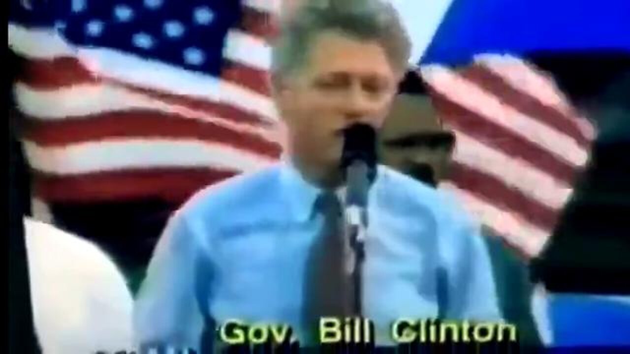 Bill Clinton was MAGA - Make America Great Again