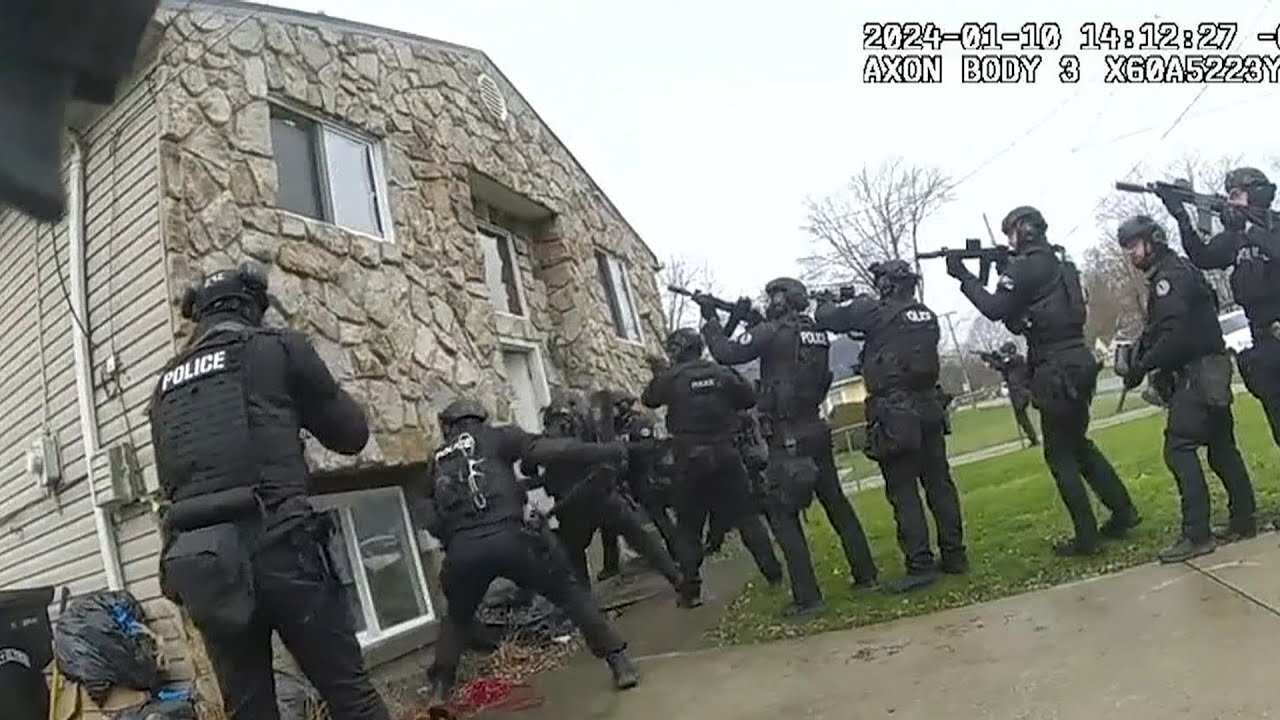 New video of Ohio police raid that ended with toddler's hospitalization