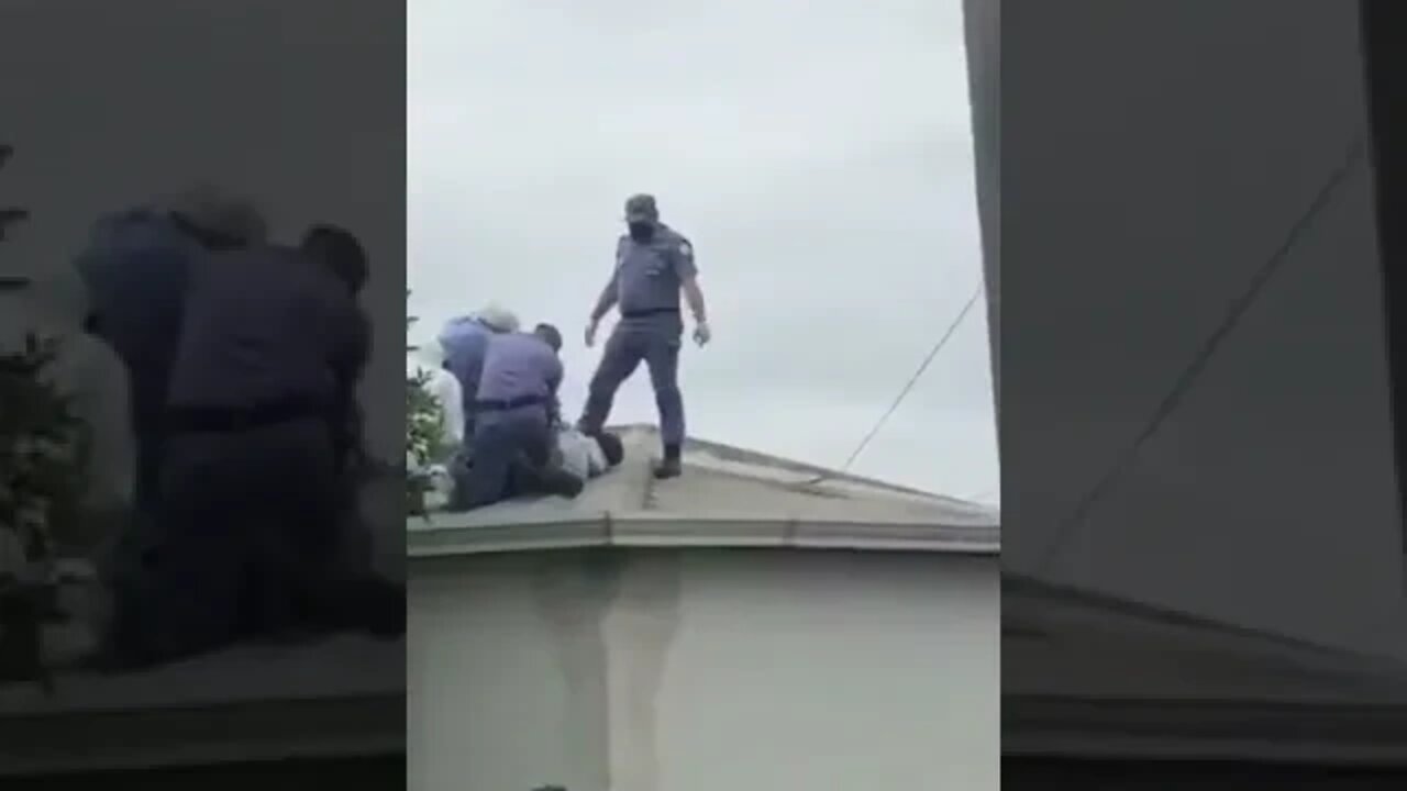 IMUNIZARAM O CARA A FORÇA NO TELHADO DE CASA NA ARGENTINA???