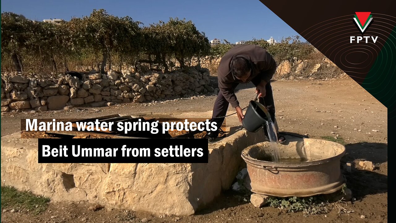 Marina Water Spring protects Beit Ummar from settlers