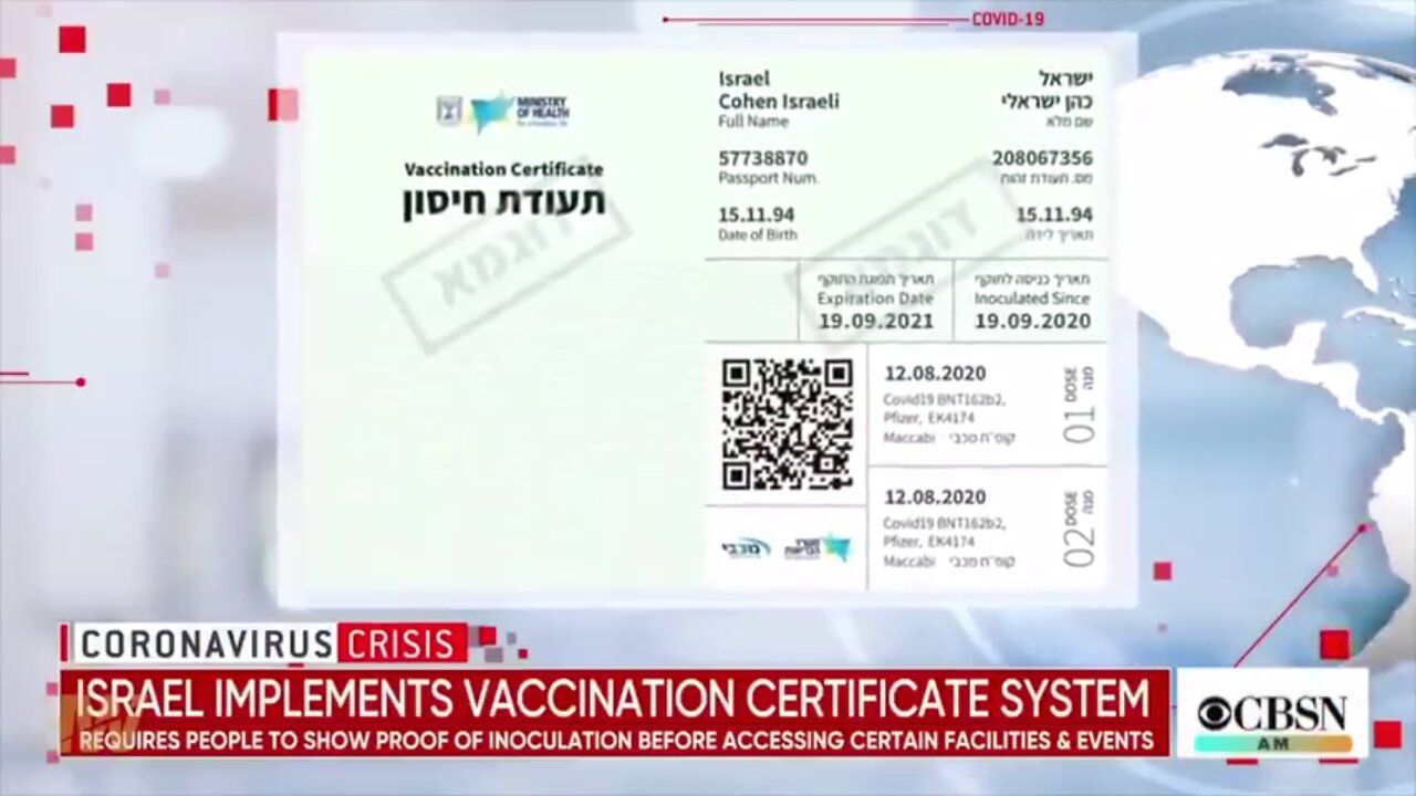 Let's Not Forget How They Will Again Push For Digital Vaccine Passports When They Release Disease X