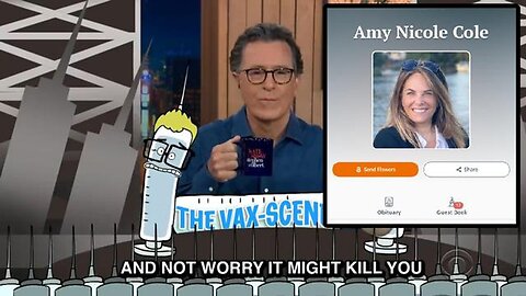 Died Expectedly: Stephen Colbert jabs staff member Amy Cole to death!