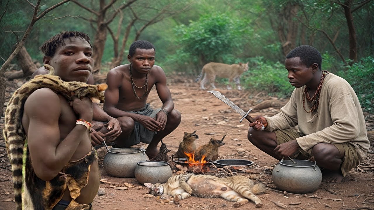 The Remarkable Life Of The Hadzabe Tribe | Hunting, Cooking, And Surviving In The Wild