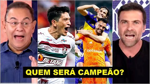 "NÃO! É INEGÁVEL! Pra mim, o Fluminense nessa FINAL contra o Boca Juniors na Libertadores..." DEBATE