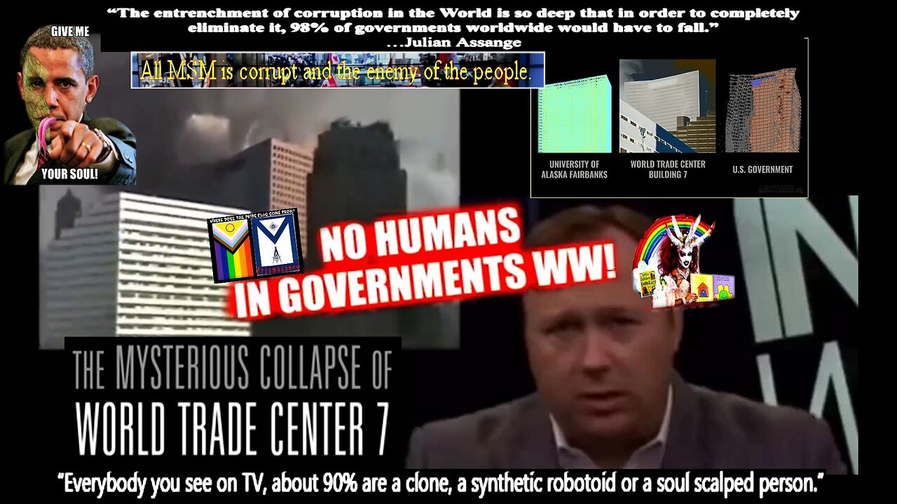 The Alex Jones interview they don't want you to see [Building 7] related info and links in descript