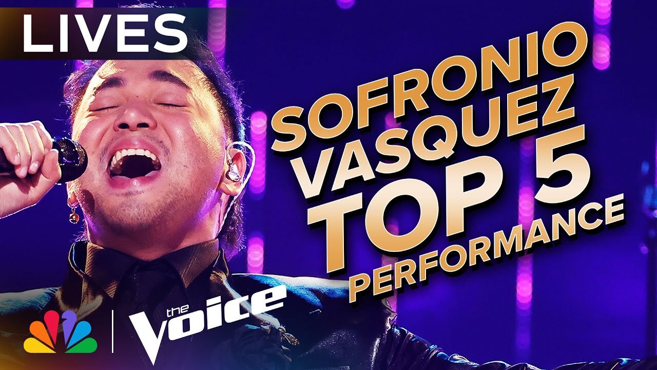 Sofronio Vasquez Performs "Unstoppable" By Sia | The Voice Finale | NBC