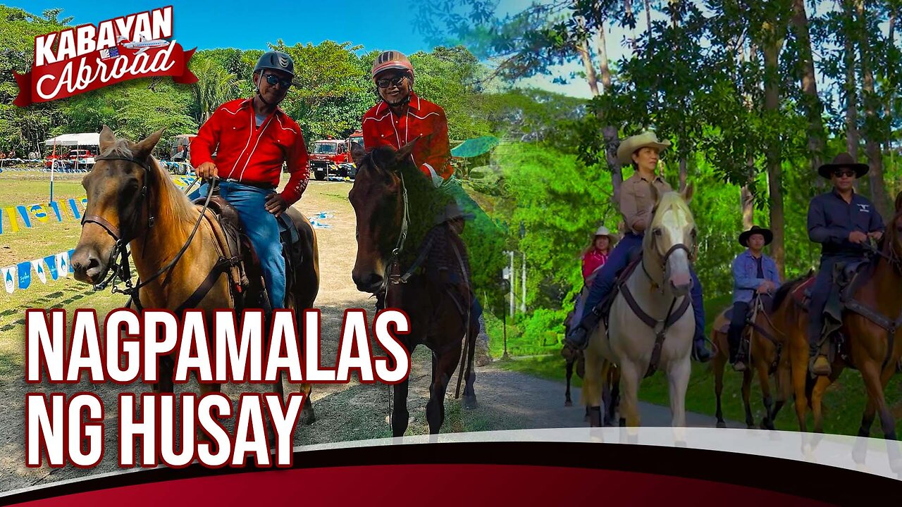 Malaybalay Horse Club sa Bukidnon, nagpamalas ng husay sa trail ride