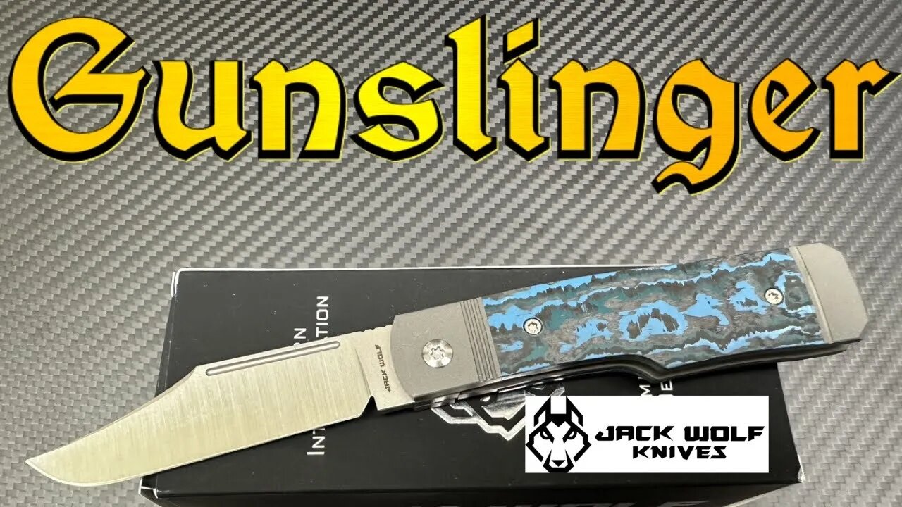 Jack Wolf Gunslinger bolster lock front flipper !