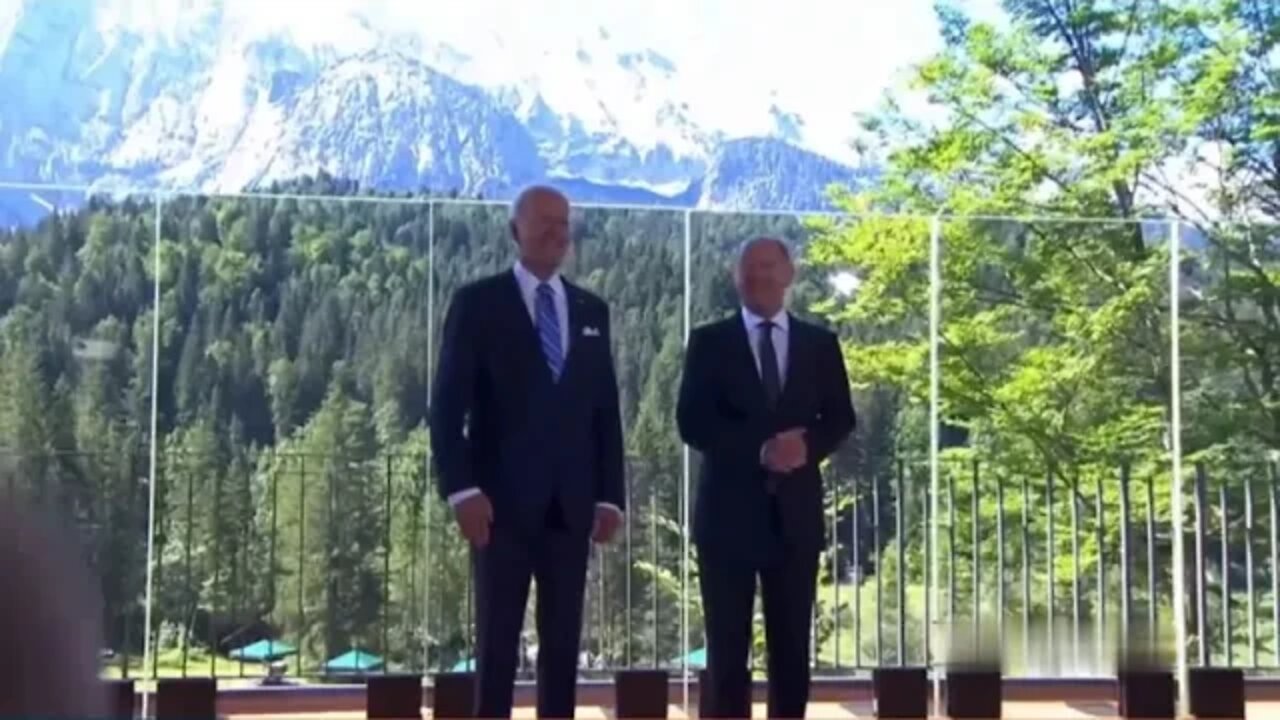 Канцлер Німеччини Олаф Шольц зустрівся із Джо Байденом. Olaf Scholz met with Joe Biden