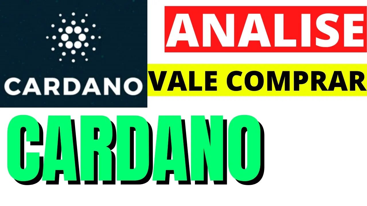 ADA CARDANO ANALISE VALE COMPRAR CARDANO