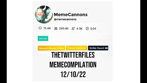 Smooth Criminals: Twitter Files Meme Compilation