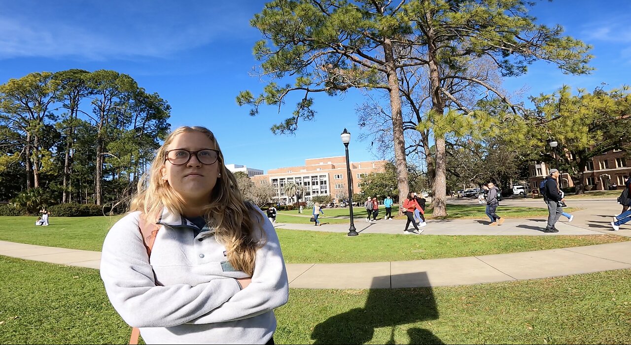 Florida State University: Messianic Jewish Woman Approaches Me, Young Black Man Encourages Me, Jay Joins Me To Minister, Great Conversations All Day While Preaching To Thousands of Students