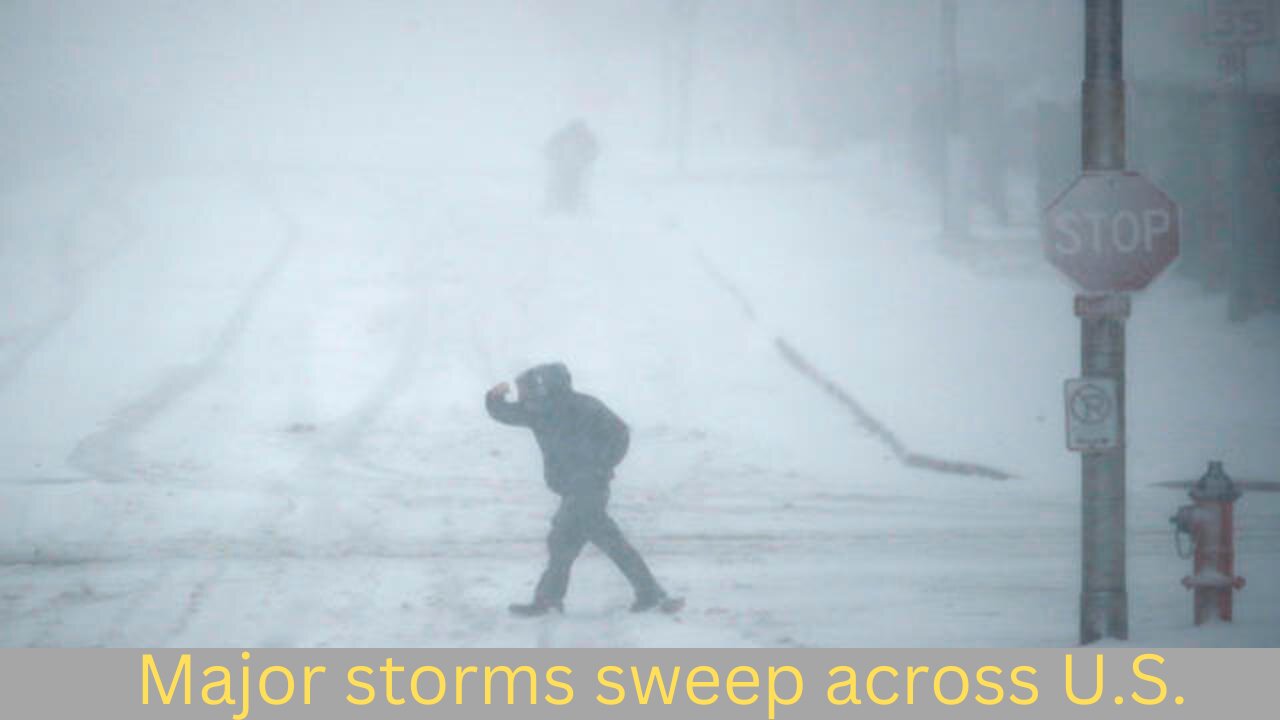 Major storms sweep across U.S.| ABC News Live