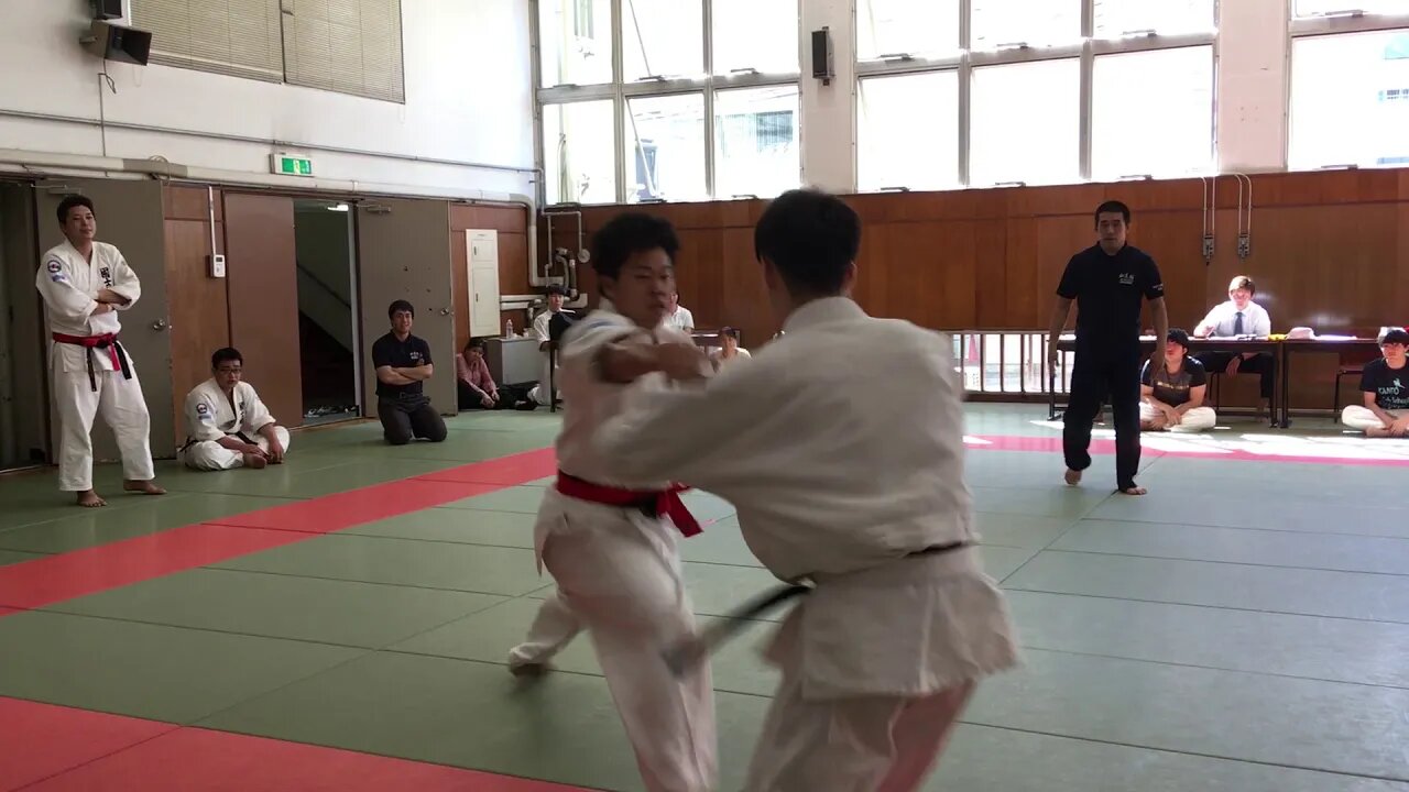 2019/6/16 第51回東日本学生合気道競技大会 短刀乱取り競技 団体戦 男子 三位決定戦 国士舘大学 VS 天理大学