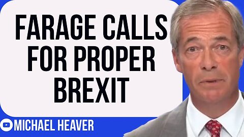 Farage Demands PROPER Brexit To Leave Euro Convention