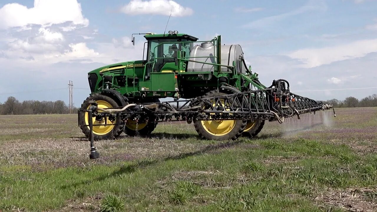 Going High Tech to Reduce Erosion. GPS and Sprayer Section Control